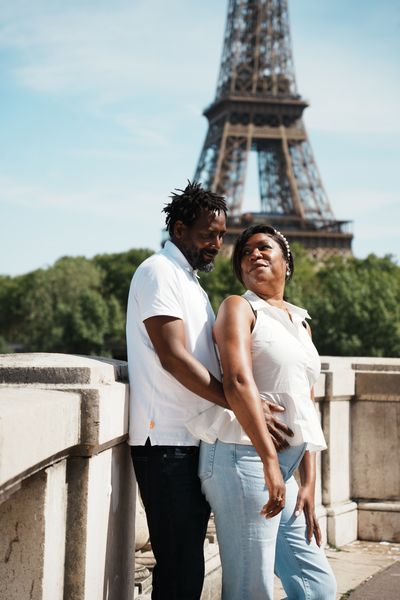 Sarah — Eiffel Tower Photoshoot in Paris · 6 days ago — photo by mohamed mahaerm, Smiler