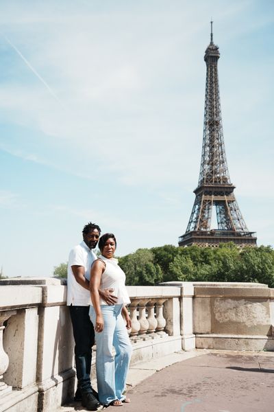 Eiffel Tower Photoshoot in Paris in Paris — photo by mohamed mahaerm, Smiler
