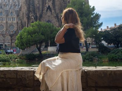 Photoshoot at Sagrada Familia, Barcelona in Barcelona — photo by María Cristina Roldán, Smiler