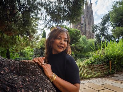 Photoshoot at Sagrada Familia, Barcelona in Barcelona — photo by María Cristina Roldán, Smiler