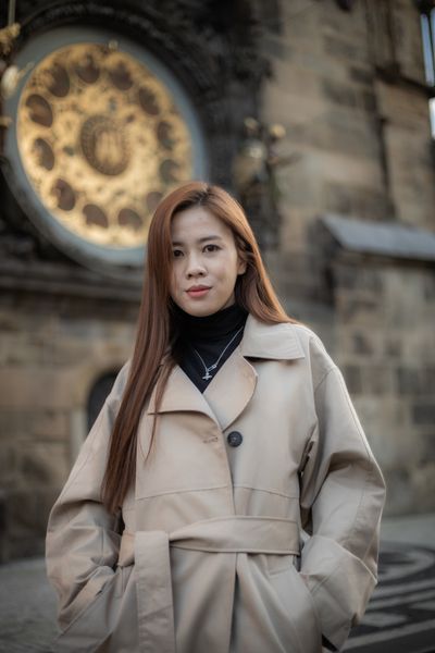 Professional photoshoot at Prague old town in Prague — photo by Silviu Robu, Smiler