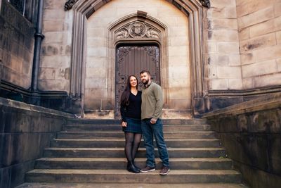 Photoshoot in Edinburgh in Edinburgh — photo by Melissa Clark, Smiler