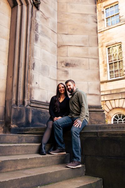 Stephanie — Photoshoot in Edinburgh · 1 w ago — photo by Melissa Clark, Smiler