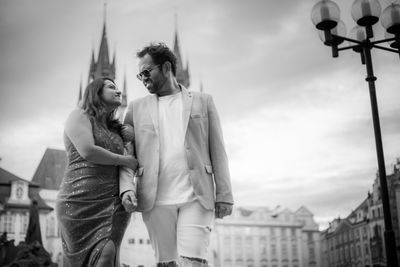 Professional photoshoot at Prague old town in Prague — photo by Silviu Robu, Smiler