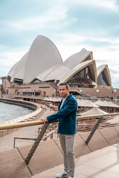 Photoshoot at Sydney Iconic Sights, Sydney in Sydney — photo by Pranav Kumar, Smiler