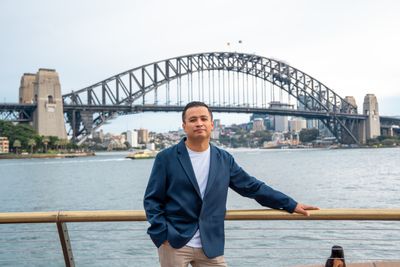 Photoshoot at Sydney Iconic Sights, Sydney in Sydney — photo by Pranav Kumar, Smiler