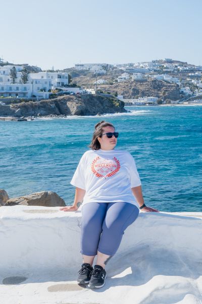 Professional photoshoot at Mykonos Town (Chora) in Mykonos — photo by G Antoniou, Smiler