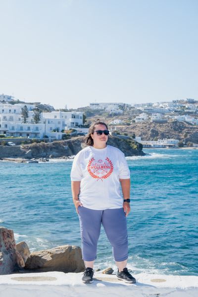 Professional photoshoot at Mykonos Town (Chora) in Mykonos — photo by G Antoniou, Smiler