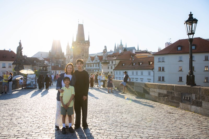 Photoshoot in Prague by Katerina Krejčová