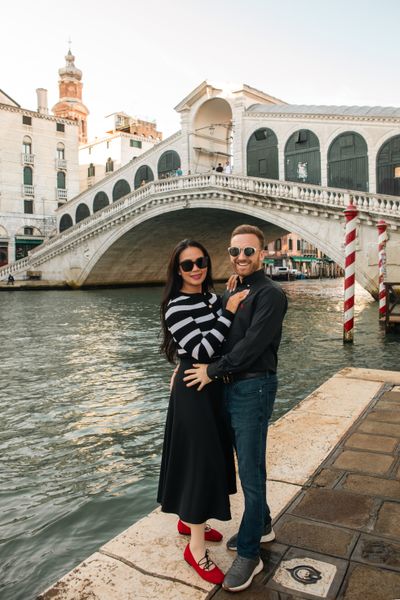 Ria — Professional photoshoot at the Rialto Bridge · 5 days ago — photo by K Yellow, Smiler