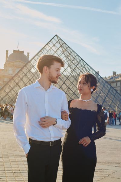 Photoshoot in Paris in Paris — photo by Romain B, Smiler