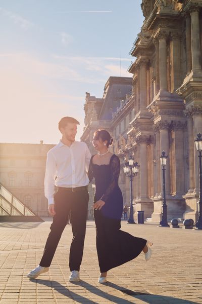Photoshoot in Paris in Paris — photo by Romain B, Smiler