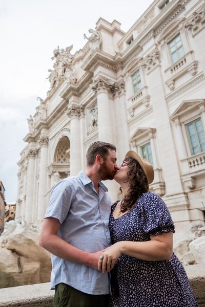 Victoria — Professional photoshoot at the Trevi Fountain · today — photo by Francesco Macioni, Smiler