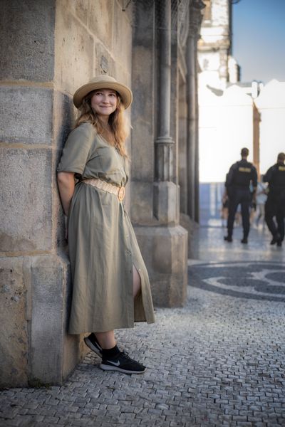 Professional photoshoot at Prague old town in Prague — photo by Silviu Robu, Smiler