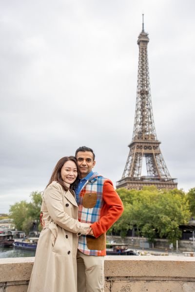 Sudhanshu — Romantic Couples Photoshoot in Paris · 2 w ago — photo by Kouss AMOURA, Smiler