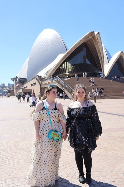 Photoshoot at the Opera House, Sydney in Sydney — photo by Zach Deng, Smiler