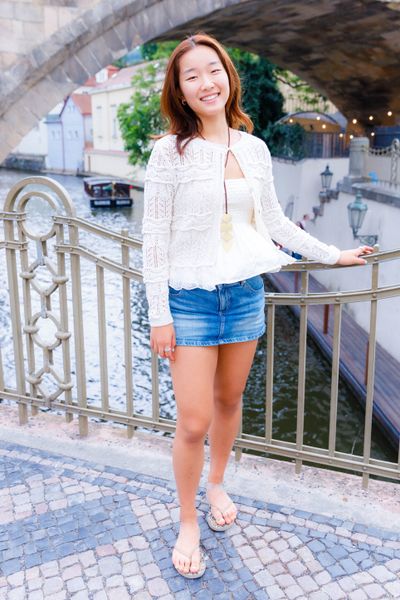 Professional photoshoot at Prague Castle in Prague — photo by Katerina Krejčová, Smiler