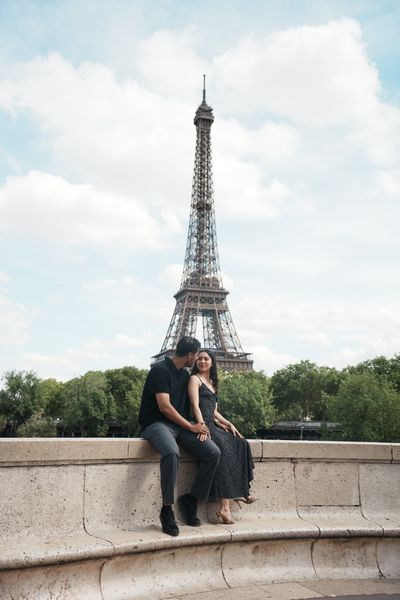 Eiffel Tower Photoshoot in Paris in Paris — photo by mohamed mahaerm, Smiler