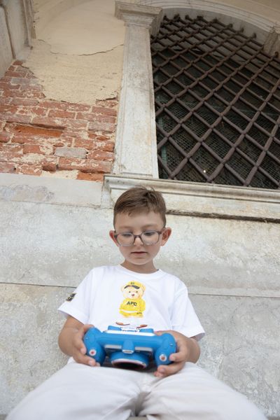 Photoshoot at the Piazza San Marco, Venice in Venice — photo by Fabion Aleksi, Smiler