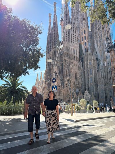William — Photoshoot at Sagrada Familia, Barcelona · 2 w ago — photo by Rodrigo Sylwan, Smiler