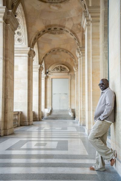 Louvre Photoshoot in Paris in Paris — photo by mohamed mahaerm, Smiler