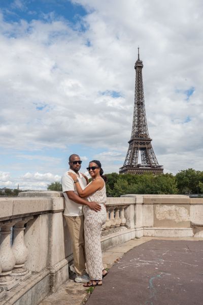 Crystal — Eiffel Tower Photoshoot in Paris · today — photo by mohamed mahaerm, Smiler