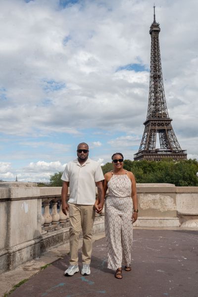 Eiffel Tower Photoshoot in Paris in Paris — photo by mohamed mahaerm, Smiler