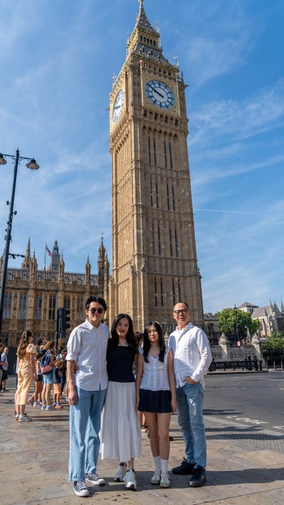 Photoshoot at Westminster and Big Ben, London · 2 w ago — photo by ANWAR HUSSAIN, Smiler