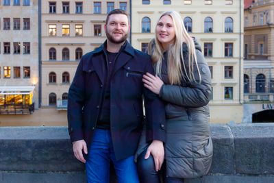 Marina — Professional photoshoot at Prague old town · 2 days ago — photo by Katerina Krejčová, Smiler