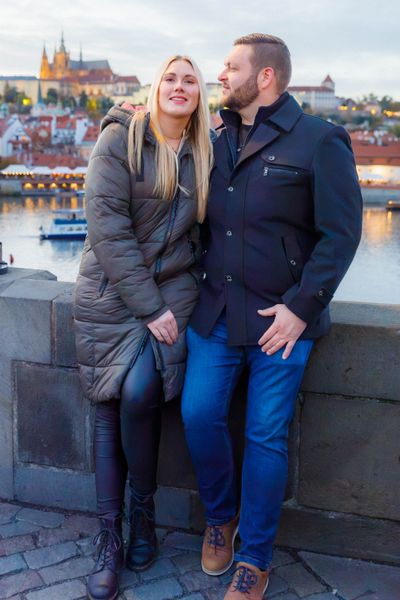 Professional photoshoot at Prague old town in Prague — photo by Katerina Krejčová, Smiler