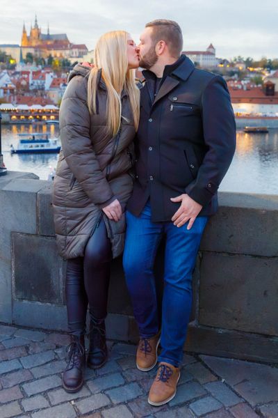 Professional photoshoot at Prague old town in Prague — photo by Katerina Krejčová, Smiler