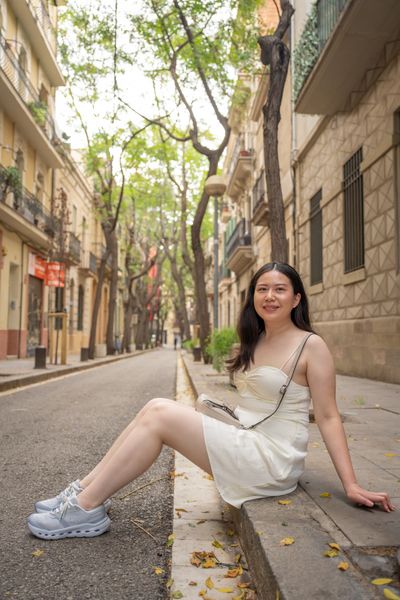Photoshoot at Sagrada Familia, Barcelona in Barcelona — photo by Macarena Farias, Smiler