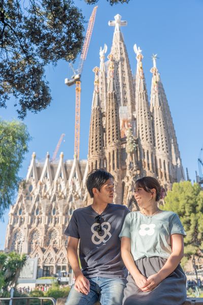 Eri — Photoshoot at Sagrada Familia, Barcelona · 2 w ago — photo by Rodrigo Sylwan, Smiler