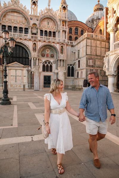 Photoshoot at the Piazza San Marco, Venice in Venice — photo by K Yellow, Smiler