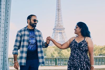 Eiffel Tower Photoshoot in Paris in Paris — photo by Romain B, Smiler