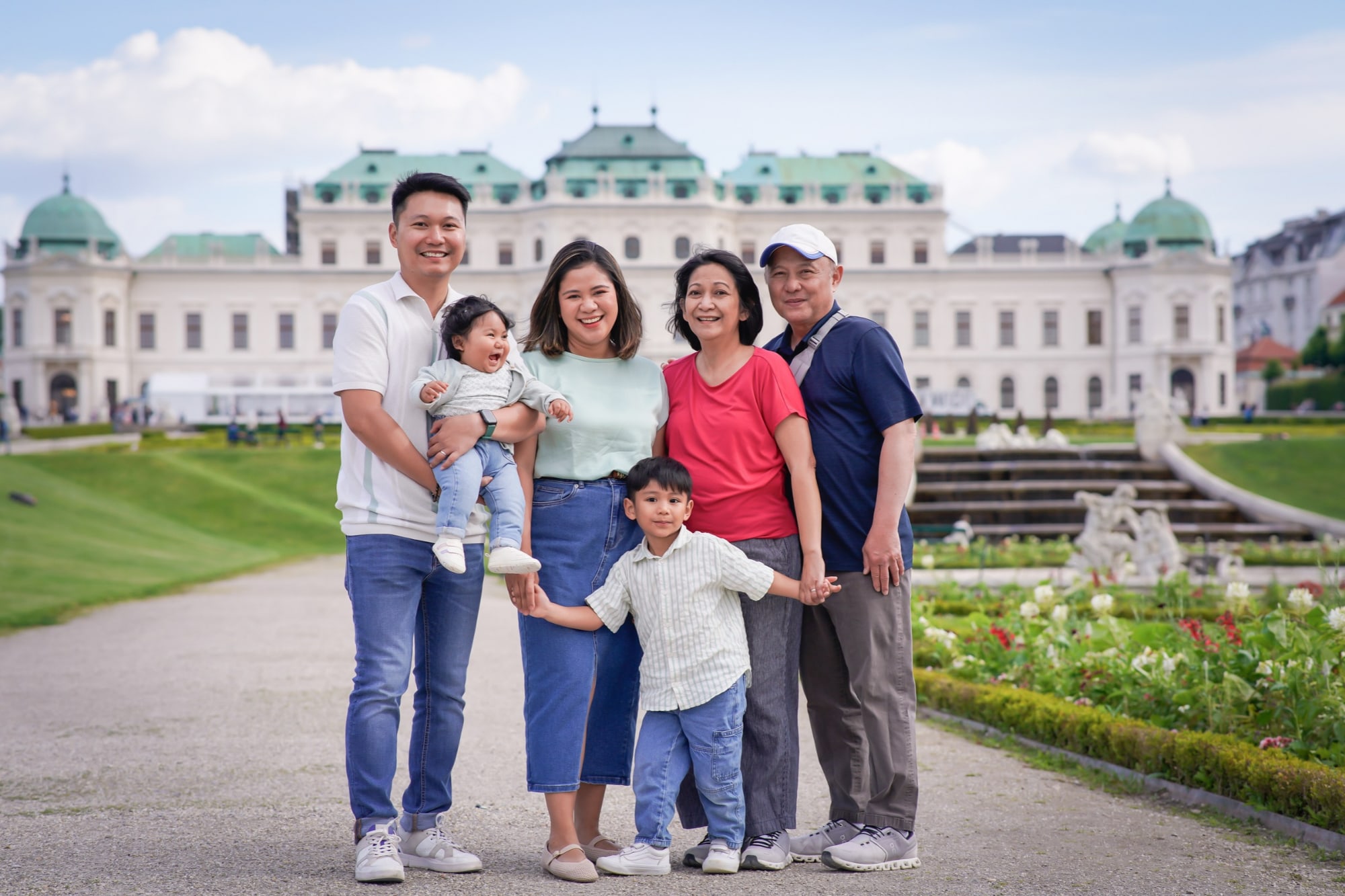 Photoshoot in Vienna with full family