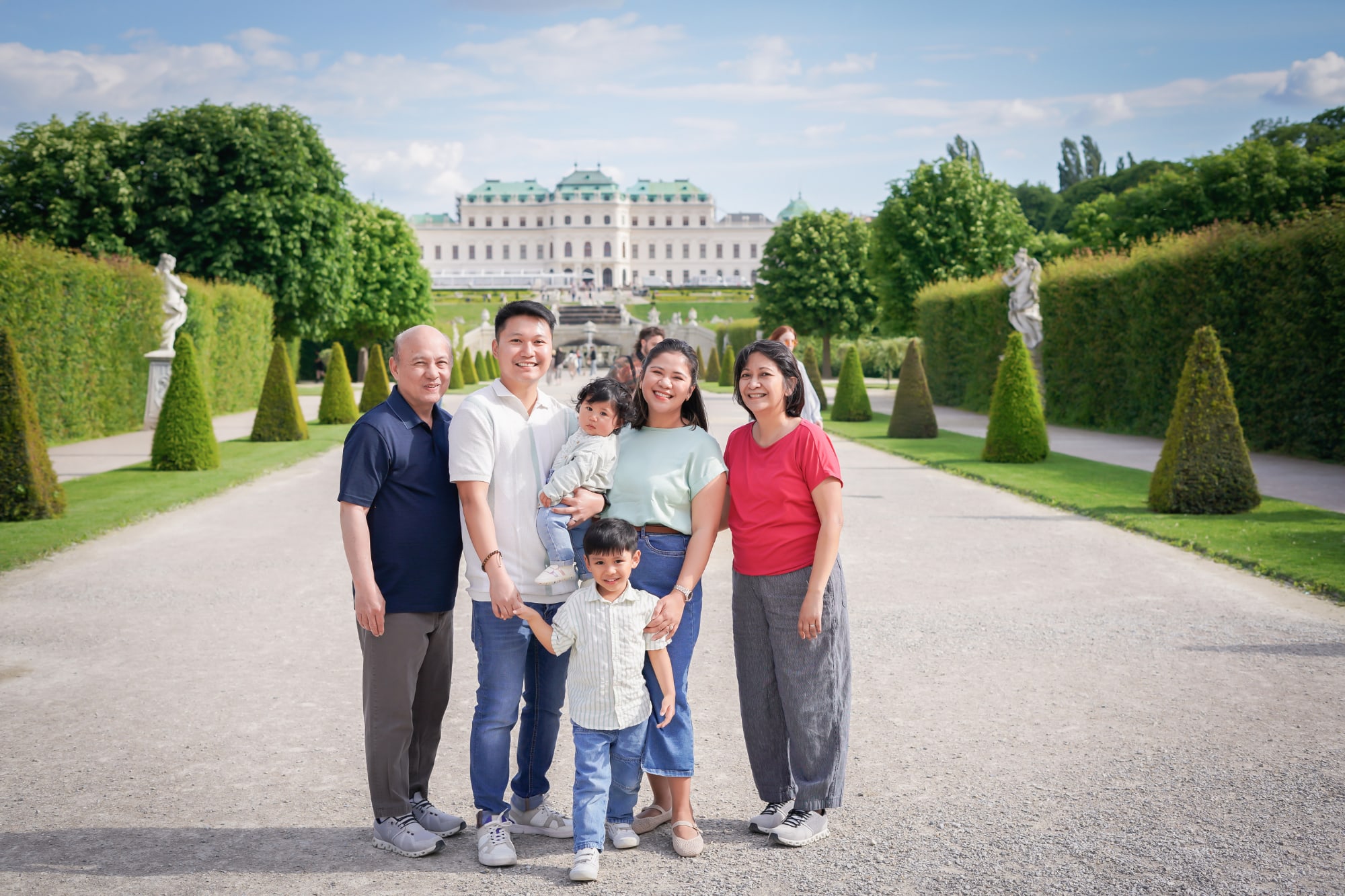 Photoshoot in Vienna family trip