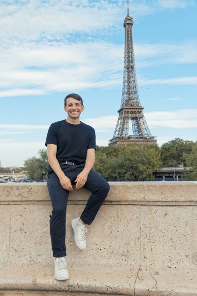 James — Eiffel Tower Photoshoot in Paris · yesterday — photo by Quentin de LABEAUME, Smiler