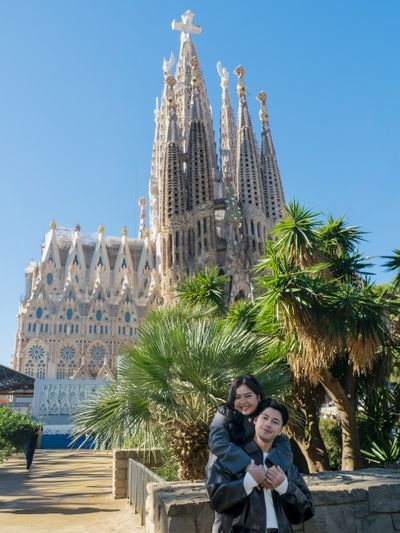 Banessa — Photoshoot at Sagrada Familia, Barcelona · 1 w ago — photo by María Cristina Roldán, Smiler