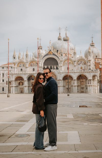 Elyes — Professional photoshoot at the Piazza San Marco in Venice · 2 w ago — photo by key mazhari, Smiler