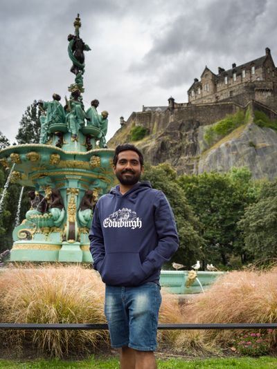 vivek — Photoshoot in Edinburgh · 2 w ago — photo by James Armandary, Smiler