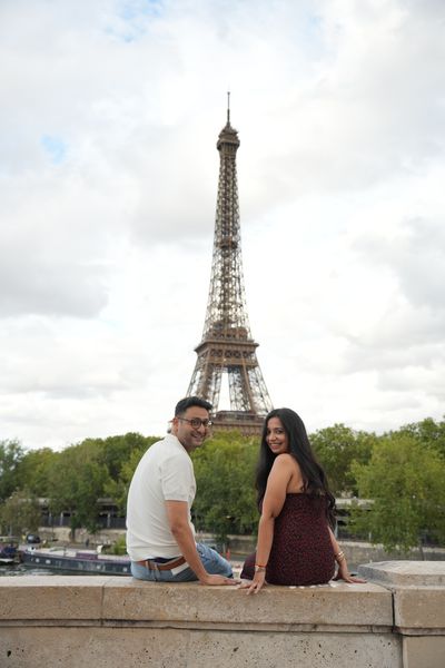 Eiffel Tower Photoshoot in Paris in Paris — photo by mohamed mahaerm, Smiler