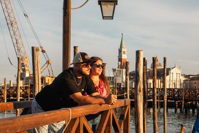 Professional photoshoot at the Piazza San Marco in Venice in Venice — photo by K Yellow, Smiler