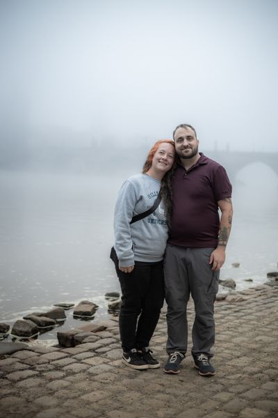 Photoshoot at Charles Bridge, Prague in Prague — photo by Silviu Robu, Smiler