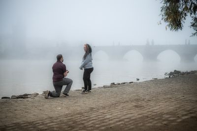 Photoshoot at Charles Bridge, Prague in Prague — photo by Silviu Robu, Smiler