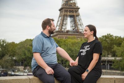 Eiffel Tower Photoshoot in Paris in Paris — photo by Vishwajeet Devrukhkar, Smiler