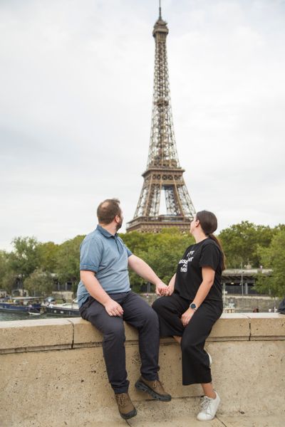 Eiffel Tower Photoshoot in Paris in Paris — photo by Vishwajeet Devrukhkar, Smiler