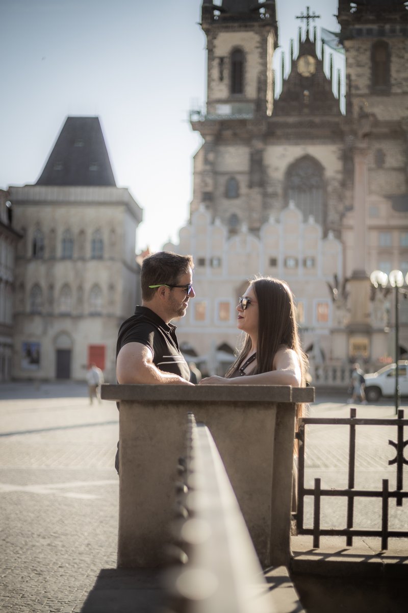 Prague couple photoshoot, photo by Katerina Krejčová