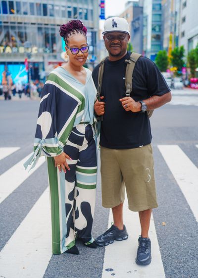 Professional photoshoot at Shibuya Crossing in Tokyo — photo by Laurence Bouchard, Smiler
