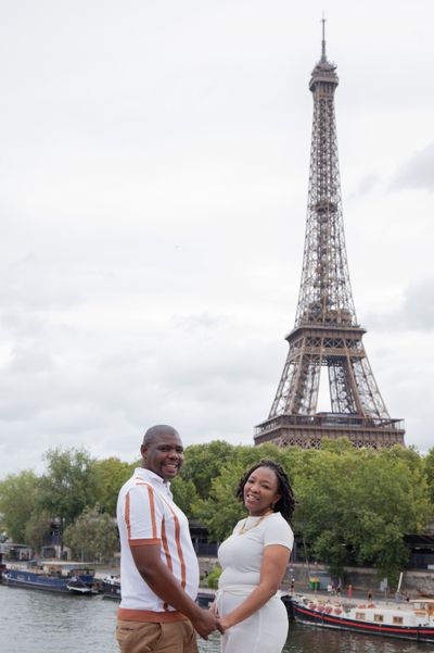 Thebe — Eiffel Tower Photoshoot in Paris · 3 w ago — photo by Moments in Paris, Smiler